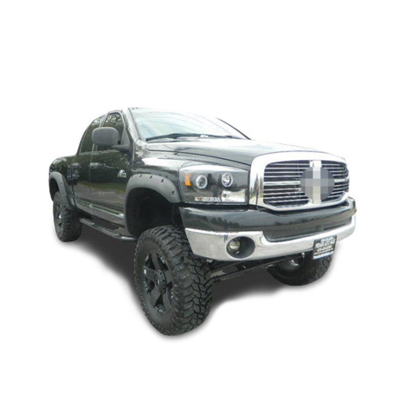 Manufacturer Black ABS Fender Flares For Truk Dodge Ram 1500 2009-2017 Exterior Accessories