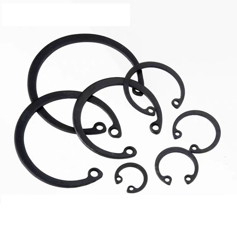 Plain Finish Retaining Ring Circlip DIN471 DIN472 for Steel Fastening and Tightening