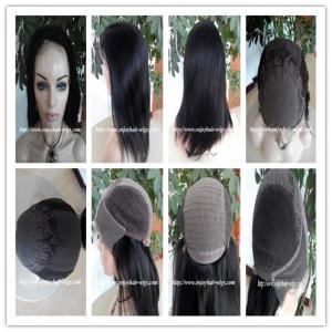 Buy cheap Human hair lace front wig 13''x4''silk 4''x4'' indian remy yaki hair,120%-180% density product