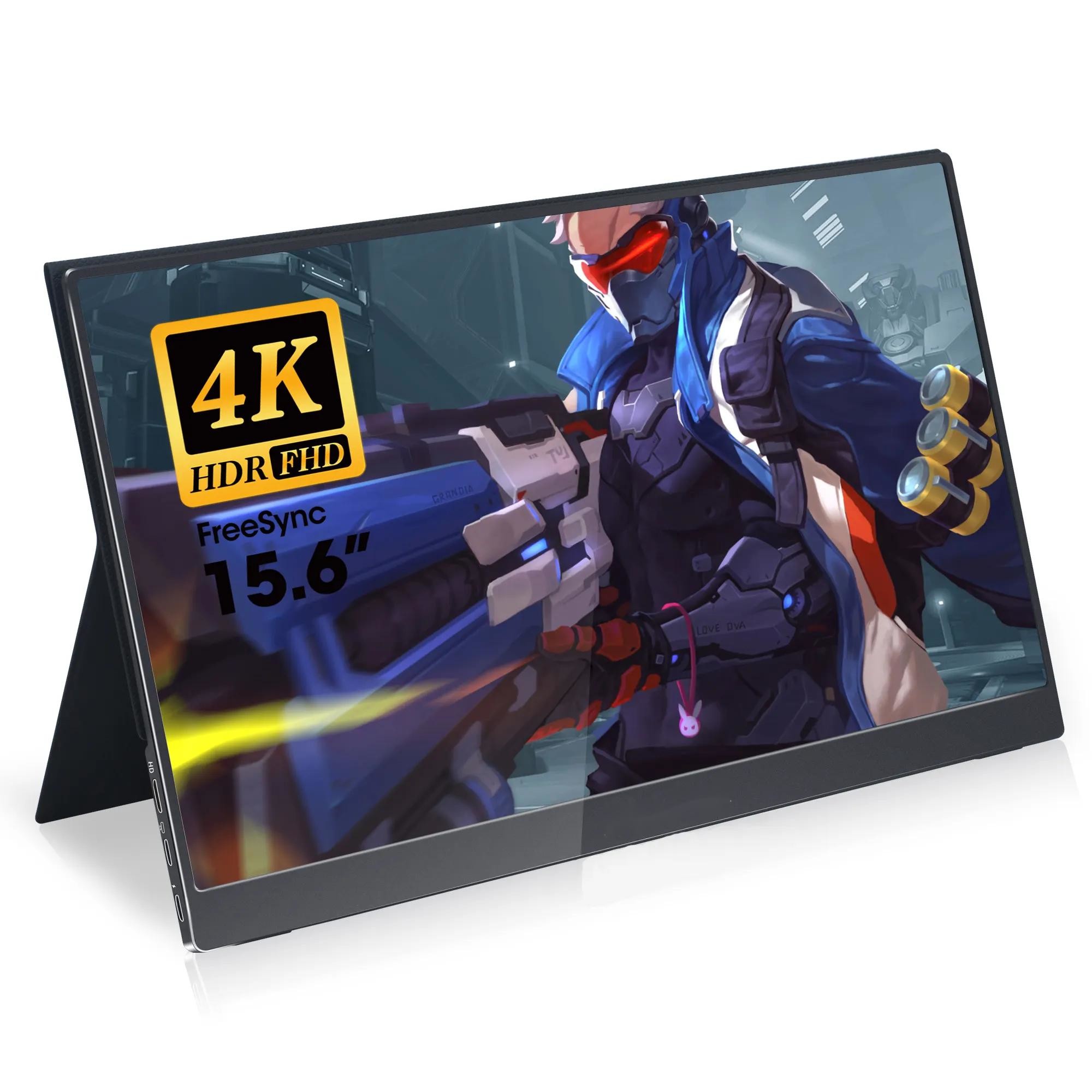 1080P WIFI Mobile Hdmi IPS Portable Gaming Display 4K 144hz 15.6Inch Touch Screen