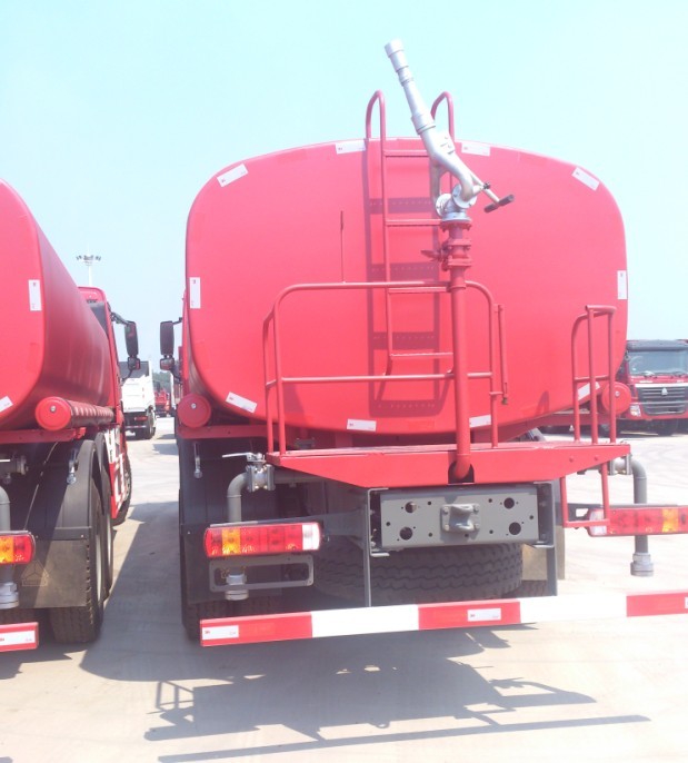 15m3 16m3 18m3 White Color Water Tank Truck ZZ1257M4641W 290hp Howo 6*4