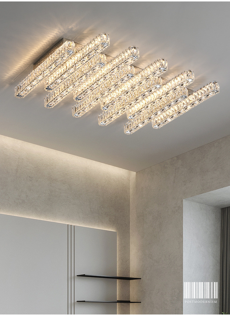 Modern Ceiling Lamp Luxury Crystal Study Bedroom Chandelier Indoor Lighting(WH-CA-103)