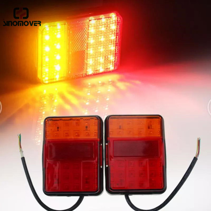 Most Hot Selling New Free Sample High Bright Home Semi Trailer 8LED Home Trailer,Vehicle,Ship Truck Tail Light