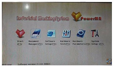 Durable Metal Dot Matrix Engraving Machine , Desktop Pin Stamp Marking Machine