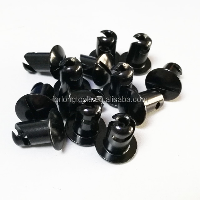 Black Quarter Turn Self Ejecting Dzus Aluminium Fastener The Ideal Solution for Standard OE NO. Replace/Repair Needs