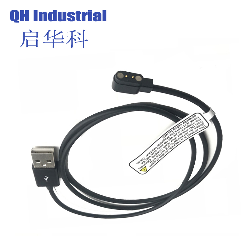 2Pin 2.84mm RoHS Standard DVD Connector Pogo Pin RoHS Standard For PCB Magnetic Laptop Power Connector