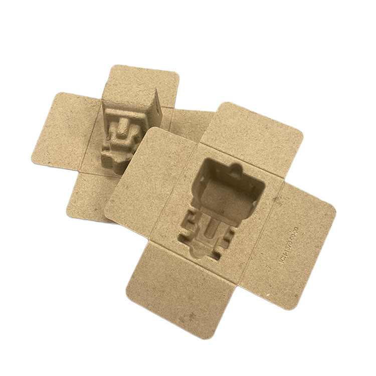 Ecofriendly Molded Pulp Containers Dry Press Technique Waterproof
