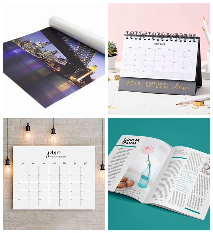 150g 200g White Plain Coated C2S Art Paper For Making Wall Calendar