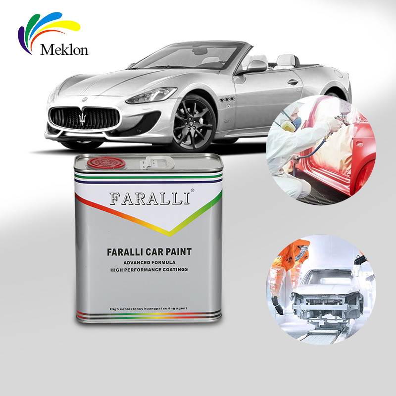 Waterproof Automotive 2K Clear Coat Harmless Chemical Resistant