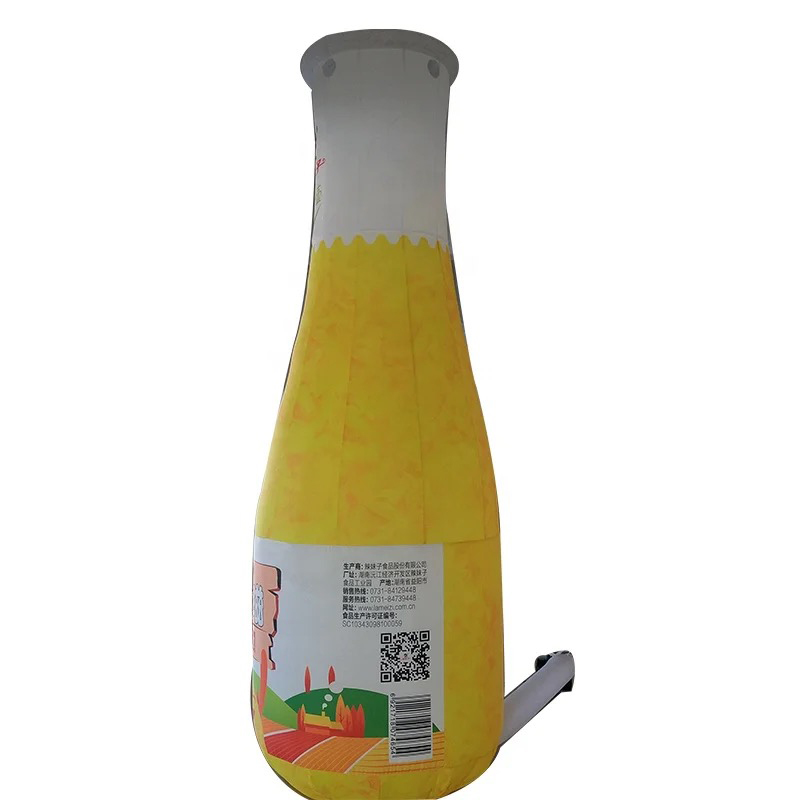 milk tea bottle tea cup win bottle inflatable can Customized Advertising Giant inflatable bottle cup for promotion event