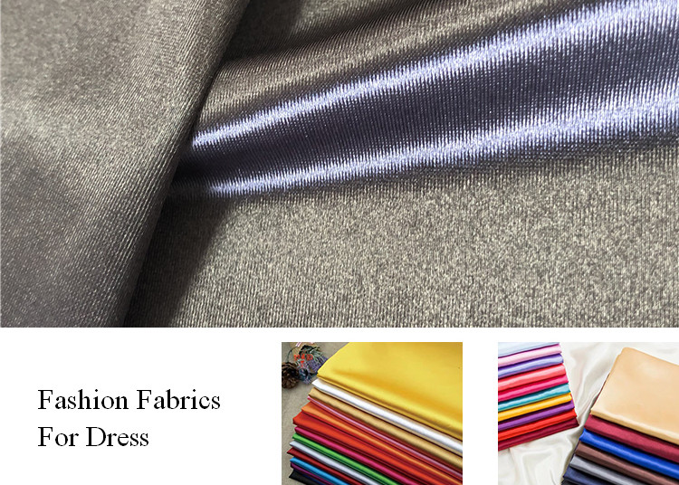 Stretch Shiny Satin Fabric 96% Polyester 4% Spandex For Sleep Wear
