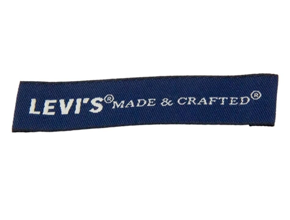 Garment Woven Clothing Labels Tag Damask Custom Woven Fabric Labels