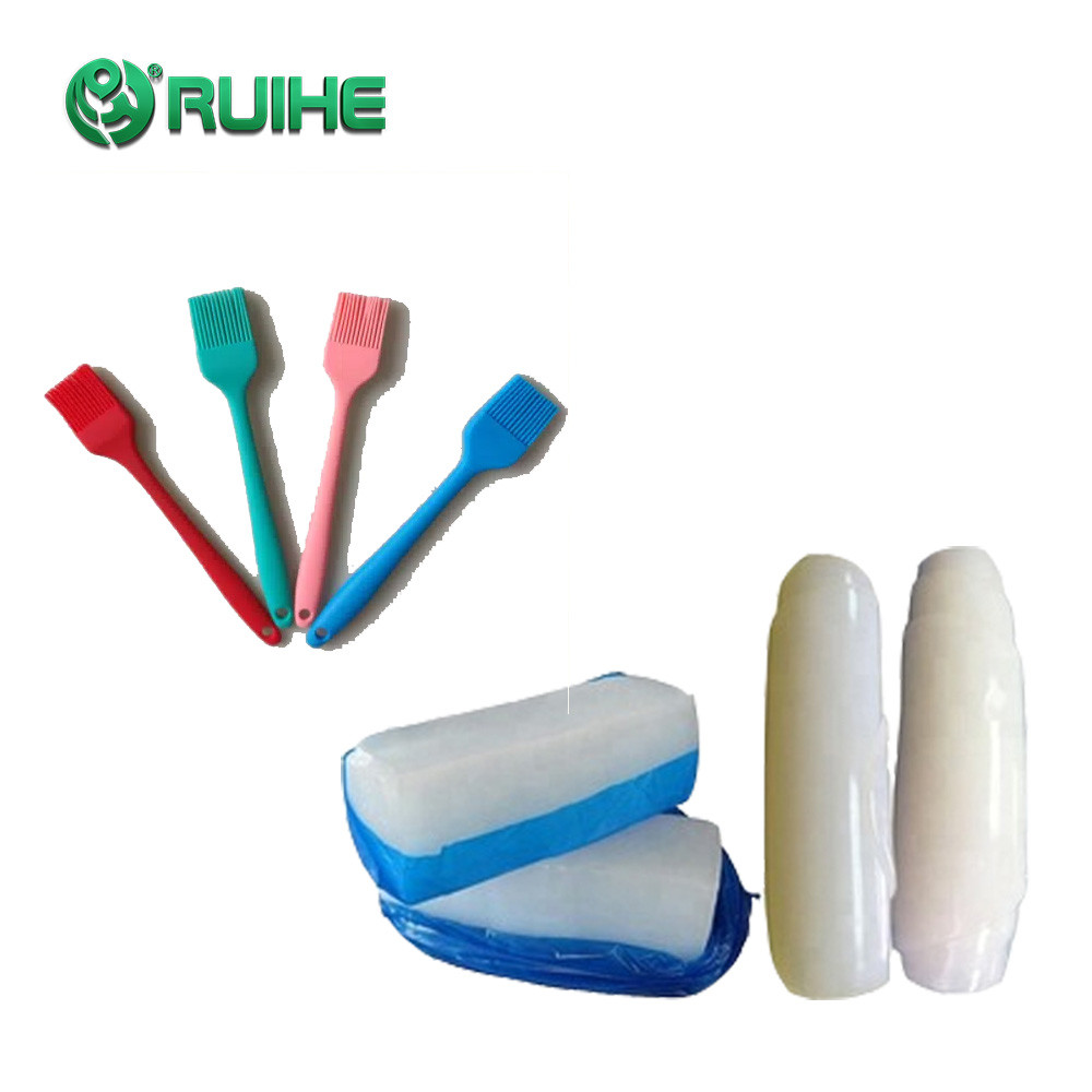 FDA Translucent HTV Silicone Rubber Cleaning Brush No Yellowing