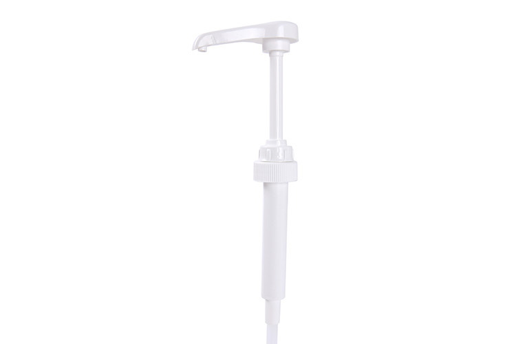 Food Grade PP 28-400 closure Syrup Pump Dispenser For 25.4oz / 750ml Bottles use