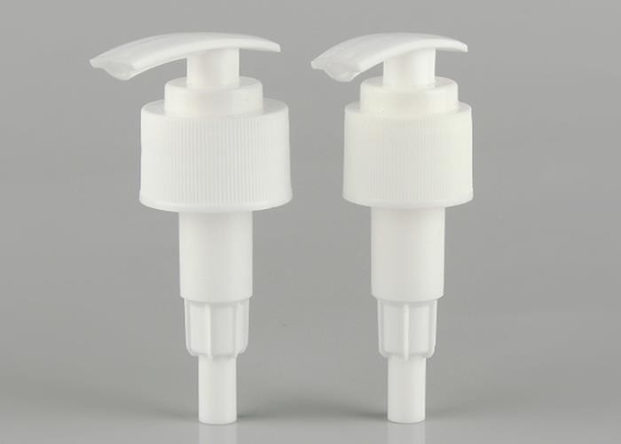 White Color Dispenser Bottle Cosmetic Lotion Pump 24/410 Size For Shampoo