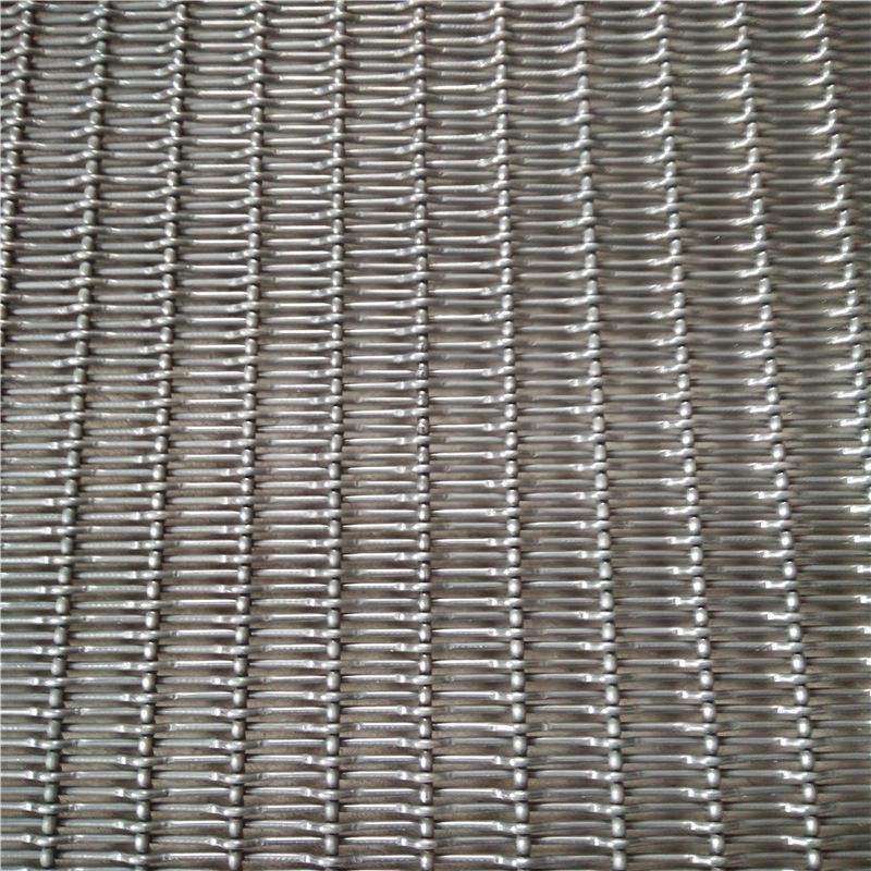 Hot Dipped Galvanized Iron / Stainless Steel Square Crimped Wire Mesh With Solid Structure