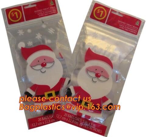 OPP plastic printing transparent sandwich goodie wedding christmas cookie packaging bread halloween candy bag bagease