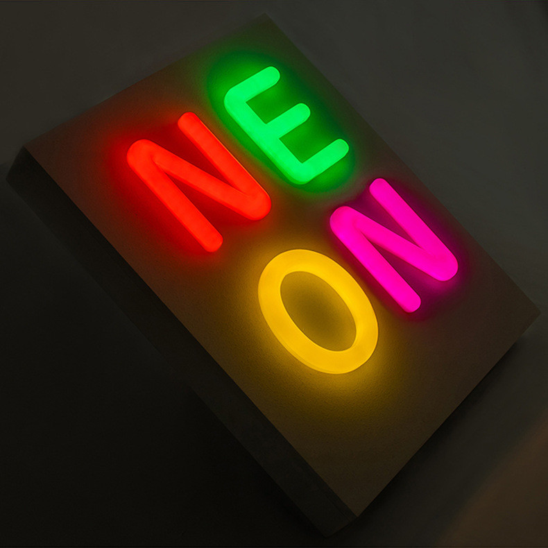Custom 110-240V LED Acrylic Signage Decorative Outdoor LED Neon Signs