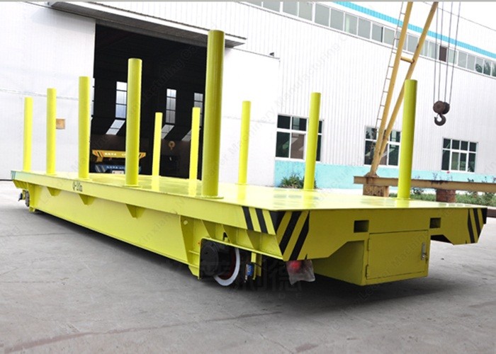 1-50 Ton Factory Transport Steer Rail Transfer Copper Coil Vehicle