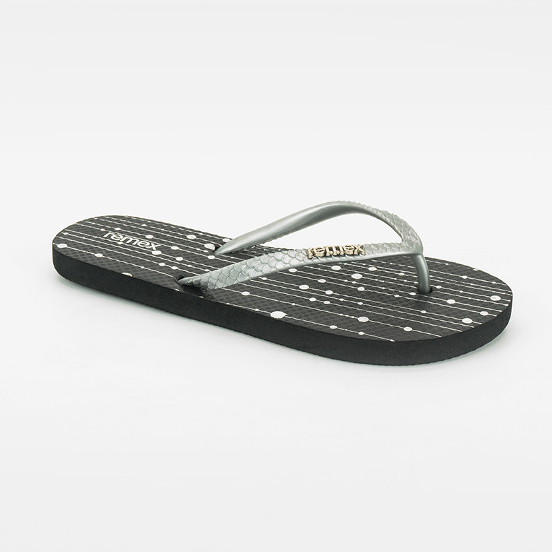 Slip Resistant 36EU Summer Beach Flip Flop With Red Beaded Pattern