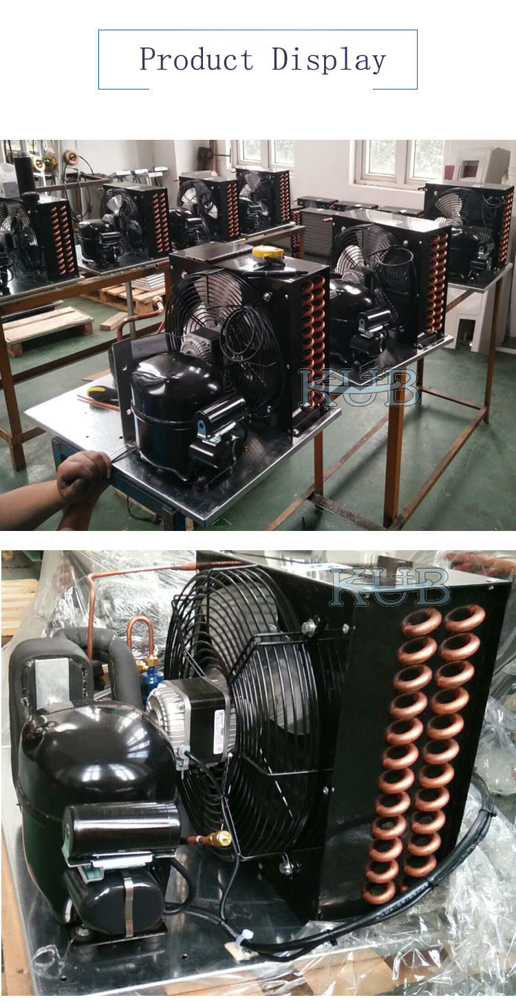 220V 50HZ R22 Refrigeration Condensing Unit CAJ4517E For Hotels