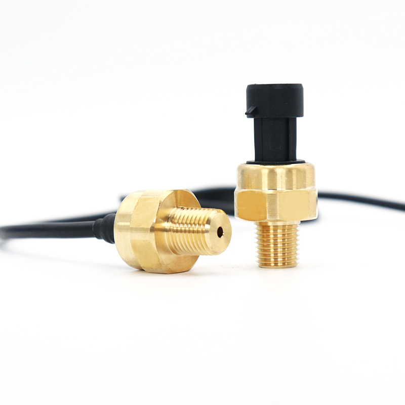 4.5v Brass Electronic Air Pressure Sensor , Capacitive ceramic pressure transmitter