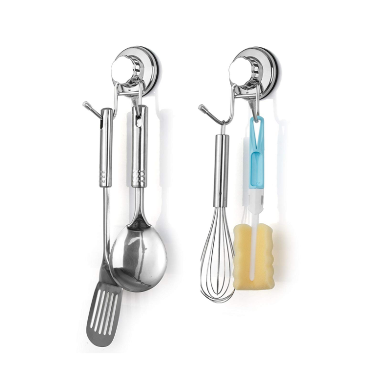 Strong Suction Cup Hook Bathroom Stainless Steel Modern Bathroom Towel Hooks