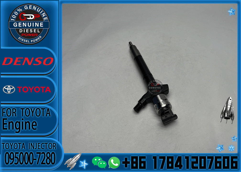 1VD-FTV 095000-6740 Common Rail Diesel Injector 095000-7280 095000-8050 095000-8060 095000-9700 for Toyota