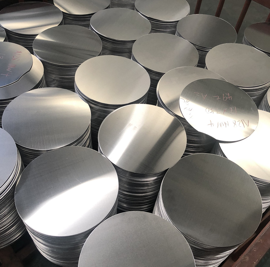 1050 Coated Aluminium Sheet Round Discs Circle For Deep Drawing Spinning