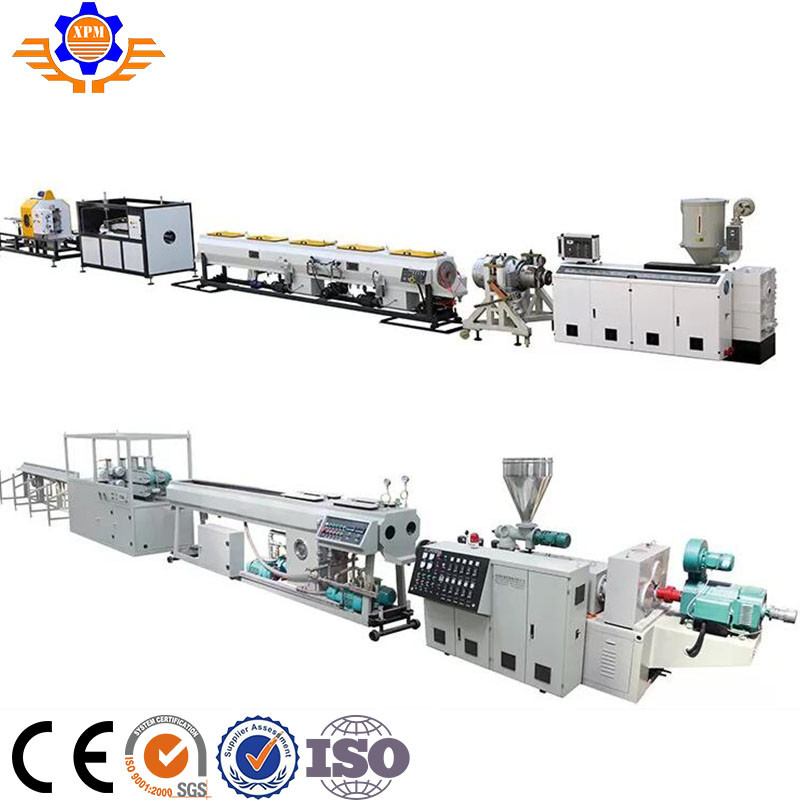 Twin Screw PVC Pipe Extrusion Machine Double Wall Corrugated Pipe Machine 20m/Min