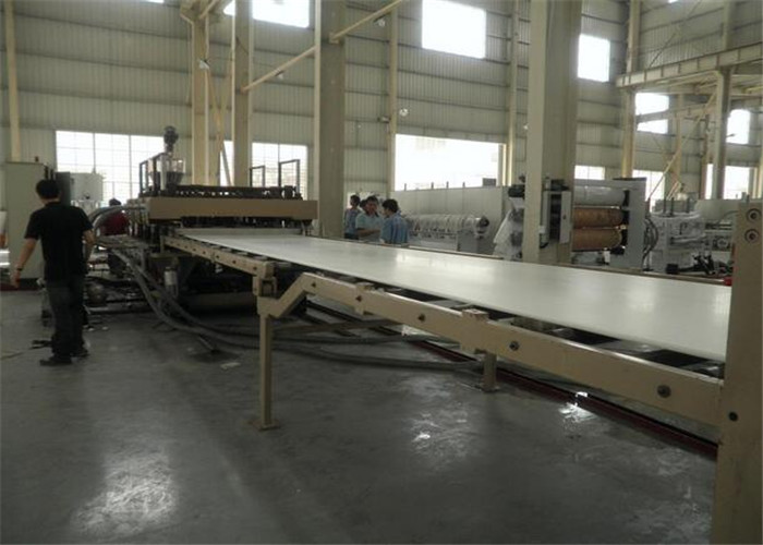 Fully Automatic Twin Screw PVC Foam Board Production Line For Kitchen Cabinet Board