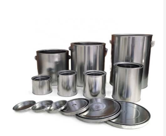 4L OEM Automotive Paint Cans Tinplate Engine Oil Bucket