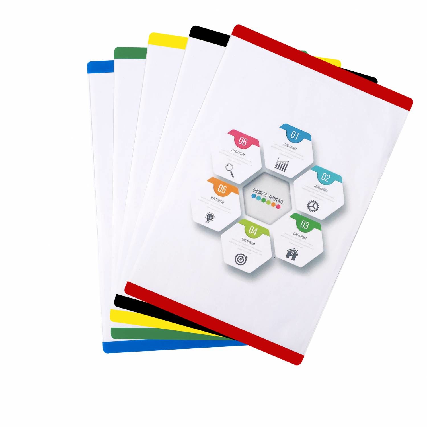 UCI A3 Removable Document Holder Colorful File Display Frame RFW1903