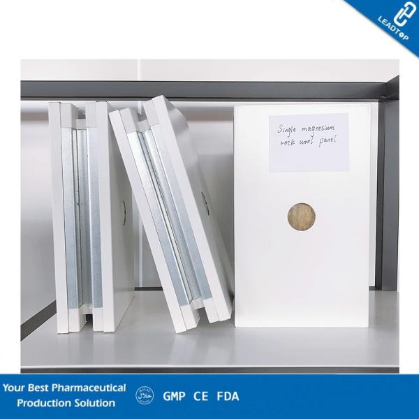 High Strength Clean Room Panels / Rockwool Sandwich Panel Excellent Impact