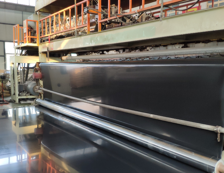 Design HDPE Geomembrane Welding Machine for Plastic Geomembrane Thickness 1.0-3.0mm
