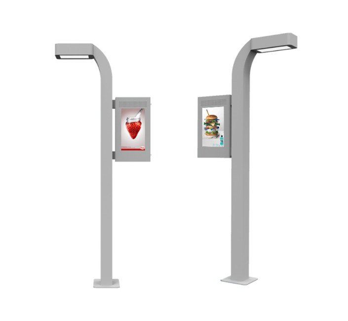 Toughened Glass TFT 2500nits 32in Stand Alone Digital Signage