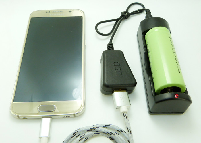 3.7 V To 5 V USB Li Ion Battery Charger USB Converter For Mobile Phone / Laptop