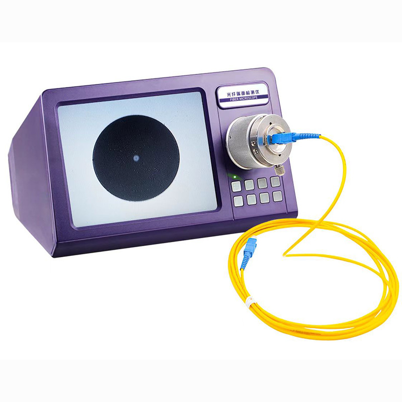 Microscope Desktop Integrated Fiber Endface Inspector 3W Auto Check