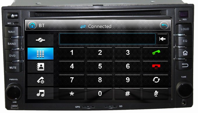 Ouchuangbo Car DVD GPS Navi Radio Player for Kia Cerato 2003-2008 Stereo Multimedia USB/SD RDS OCB-6227A