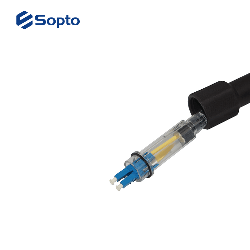 Standard Size CPRI Fiber Optic Patch Cords For Duplex LC Connectors