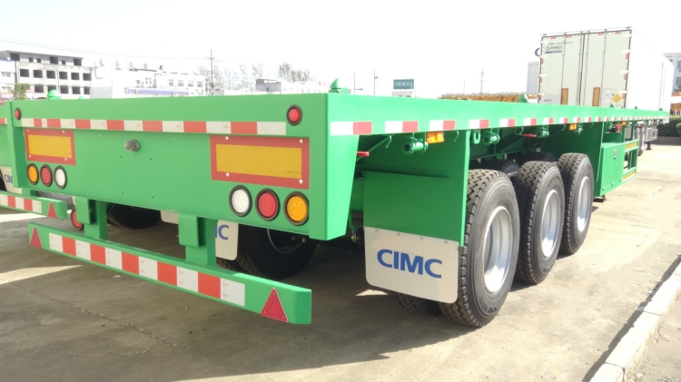3 Axle Flatbed Semi Trailer for Sale Near Me | CIMC Trailers