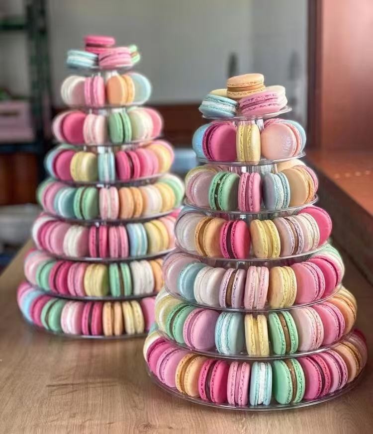 Durable Fresh Macaron Packaging Box Premium Gift Box 6 Pieces Of French Sandwich Cookie Baking