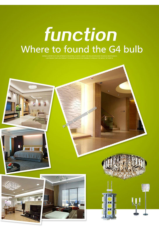 140LM Indoor Ceiling G9 LED Lights 2W G9 LED Lamp Warm White