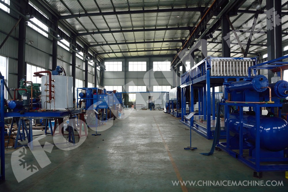 20 Tons Flake Ice Machine for Fishery Best Water Cooling Local Service Location None