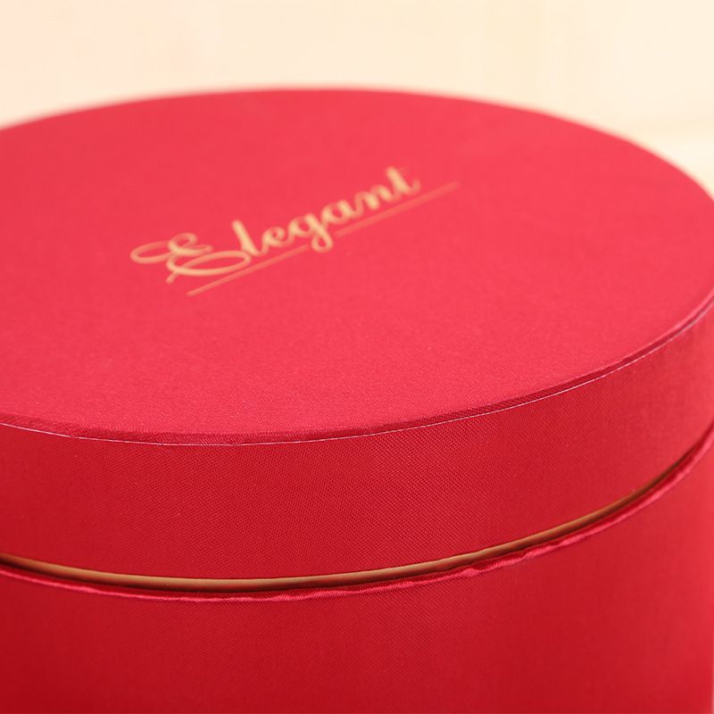 Christmas Decoration Paper Gift Box, China Wholesale Round Cardboard Boxes