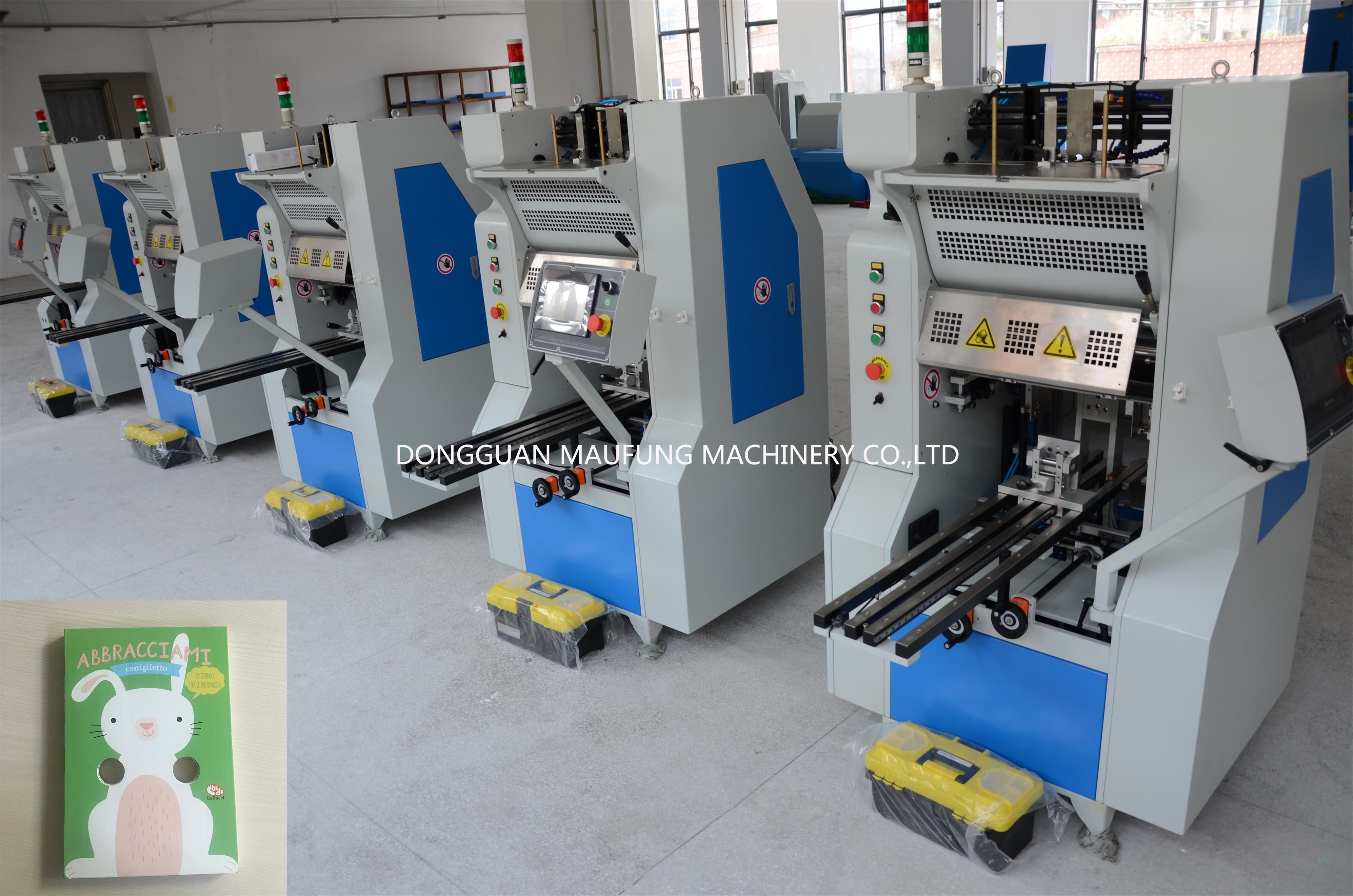 Notebook Round Corner Cutter / Pneumatic Double Head Edge Round Corner Cutting Machine MF-DCM470