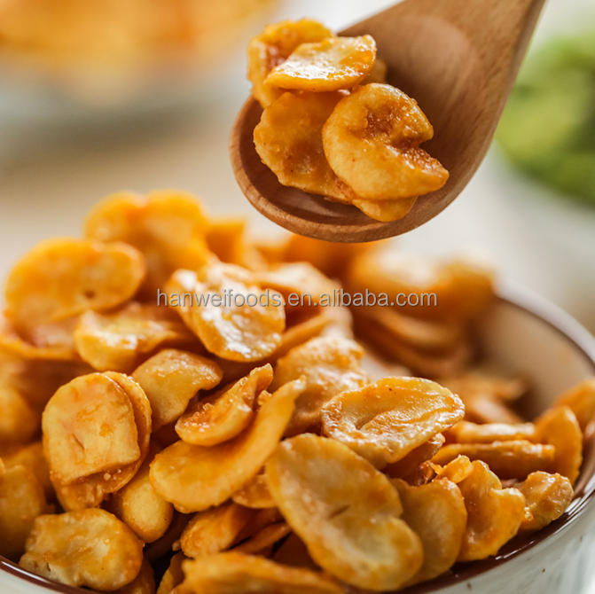 Seaweed Fava Bean Snack Salty Healthy Nut Snacks For Leisure Time