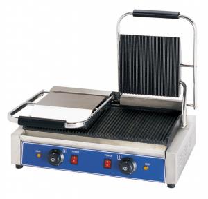 China Restaurant Griddle Sandwich Maker Electric Contact Griddle Grill Stainless Steel on sale