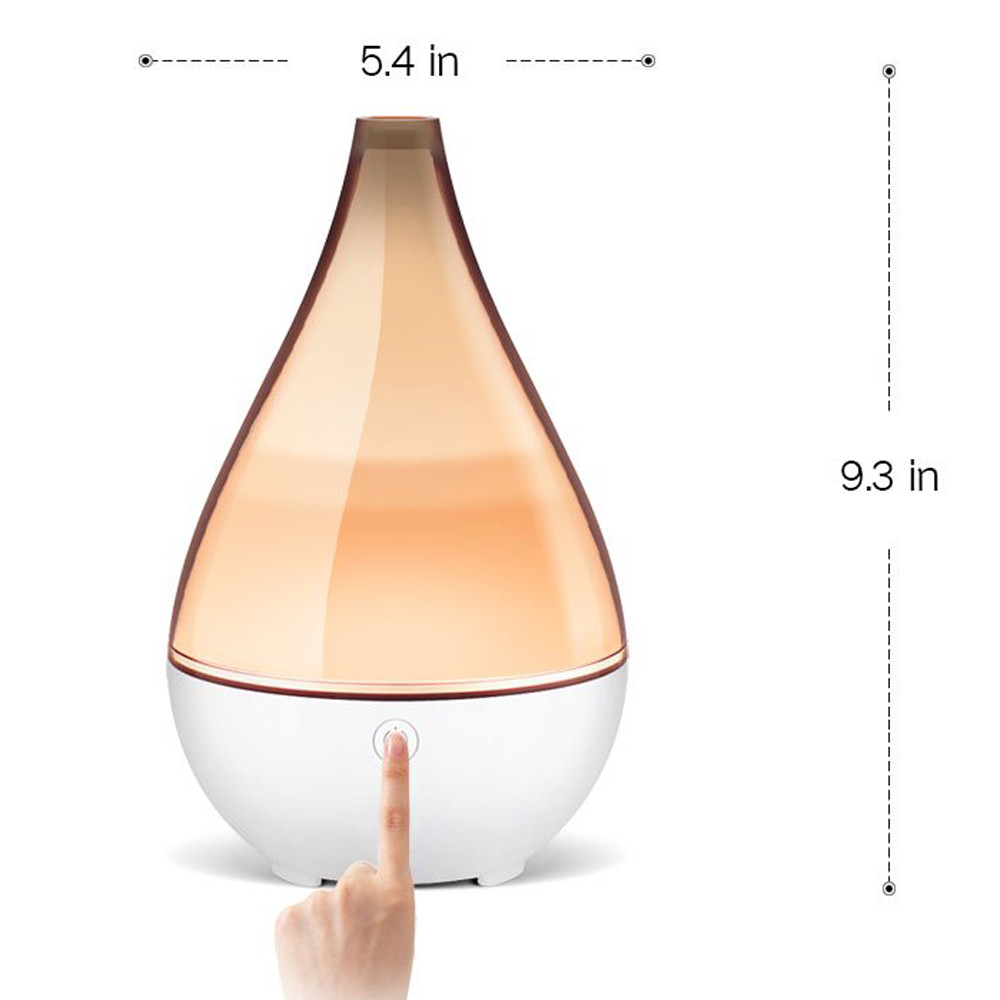 Vase - Shaped 200ml Plastic Essential Oil Diffuser Humidifier
