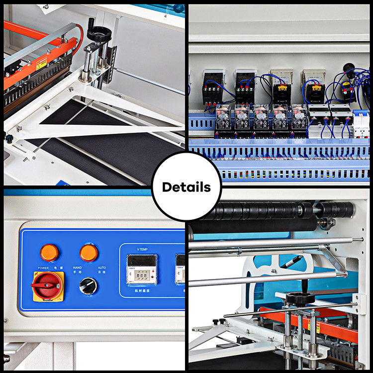1.5KW POF PE Shrink Film Plastic Cup Packaging Machine 15-30 Bags / Min